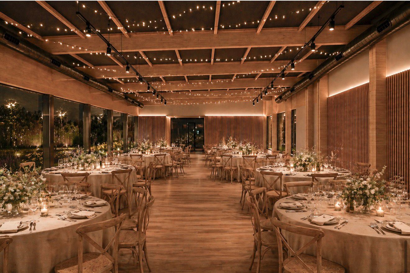 Banquete en la finca